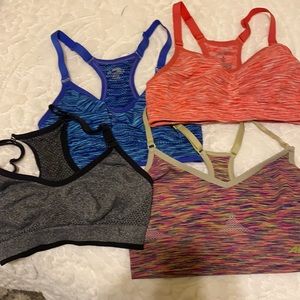 Sports bra pack of 4 (places for padding)